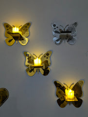 Butterfly Candle Decoration Set (3-piece set)