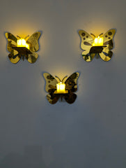 Butterfly Candle Decoration Set (3-piece set)